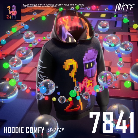 Wizard Comfy Hoodie #7841