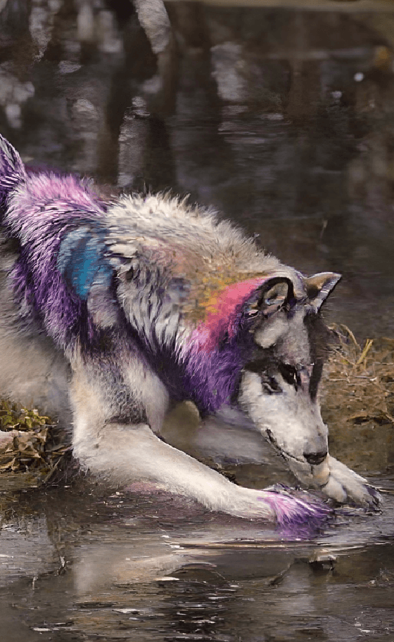 Fishing Wolf