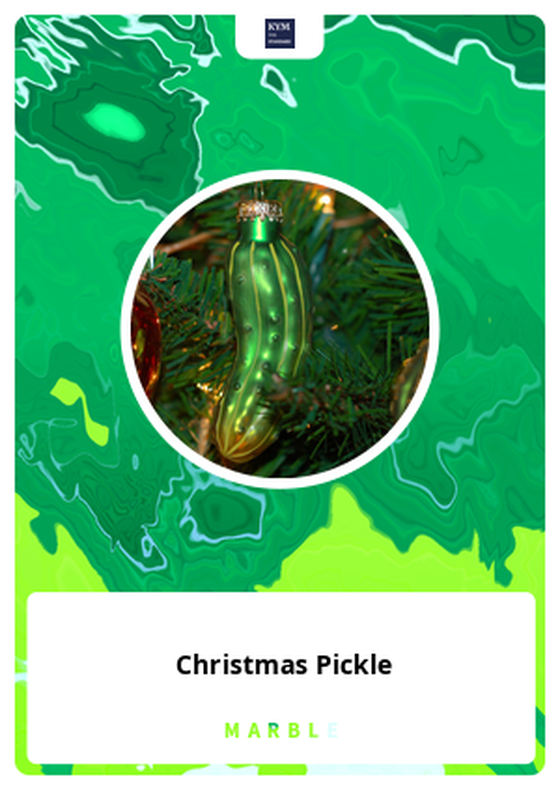 Christmas Pickle