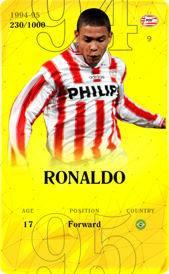 Ronaldo 1994-95 • Limited 230/1000