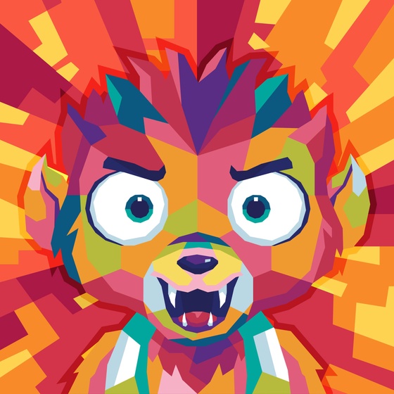 Well-Connected Werewolf Lava (Iconics 1/1)