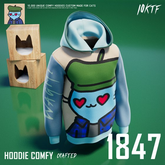 Cool Comfy Hoodie #1847