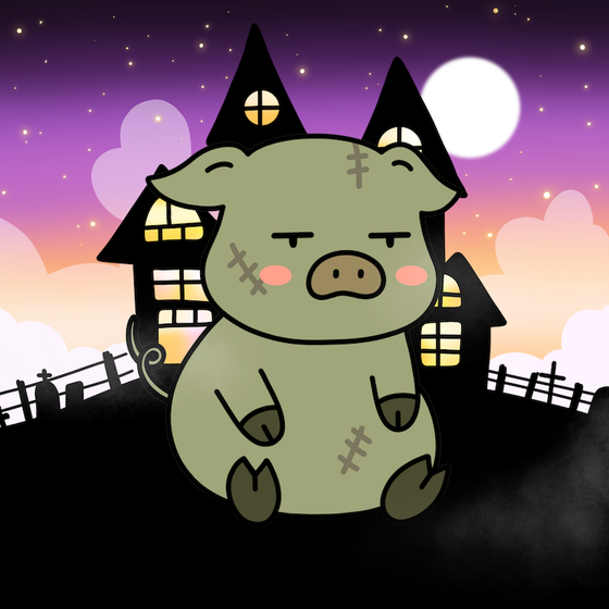 Zombie Piggie Palz #100 - Po