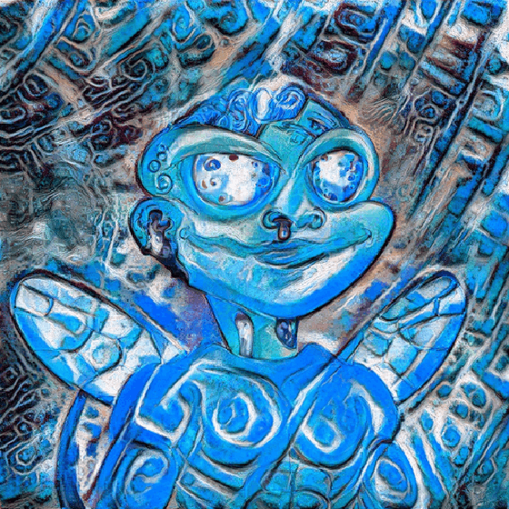 Experiment #114 Defender of Temple Blue