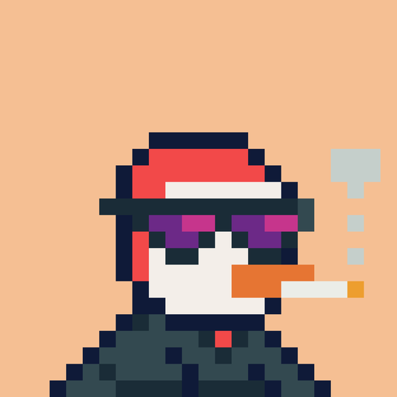 8bit Penguin Chad #111