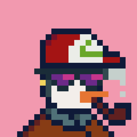 8bit Penguin Chad #336