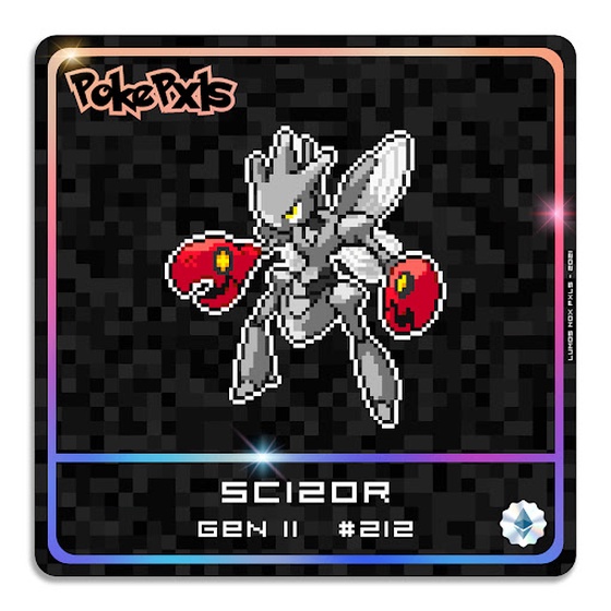 PXL SCIZOR [PokePxls #212] [4/10]