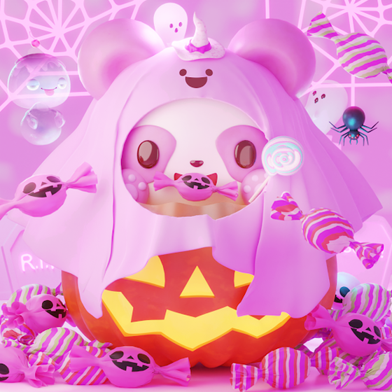 CNPcakeEX #00059 Halloween2022-Leelee PinkGhost