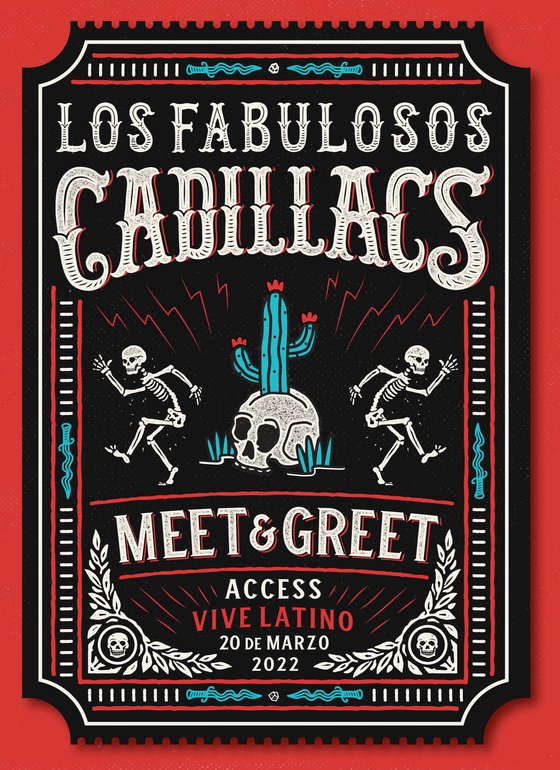 Meet & Greet Access Los Fabulosos Cadillacs Vive Latino 2022