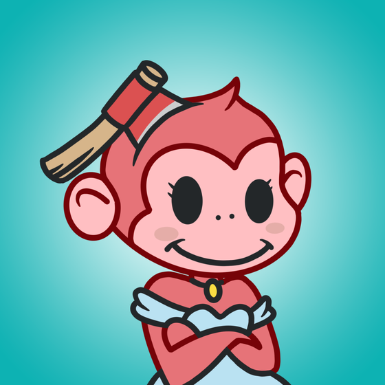 Simple Monkey Girl #1698