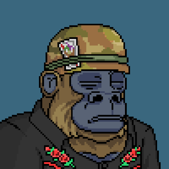 Bored Gorilla Yacht Club #7730