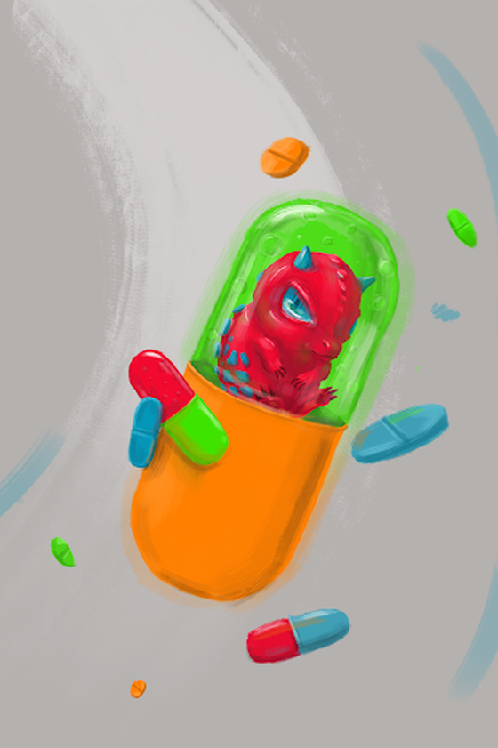 a pill for inspiration