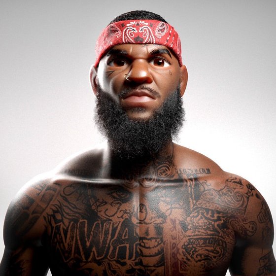 #1 Genesis CryptoPunk (Lebron)