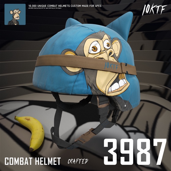 Ape Combat Helmet #3987