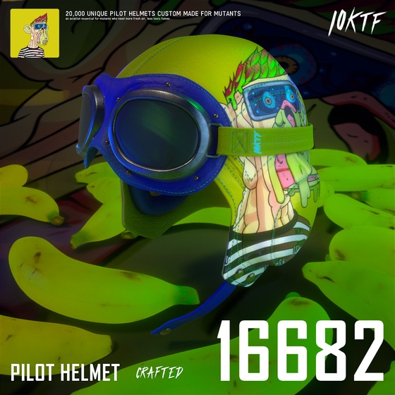 Mutant Pilot Helmet #16682