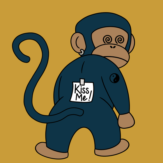 Kiss Me Monkey #845