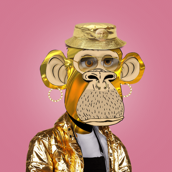 Golden Bored Ape