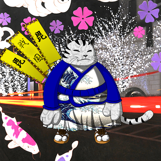SamuraiCats by Hiro Ando #4256