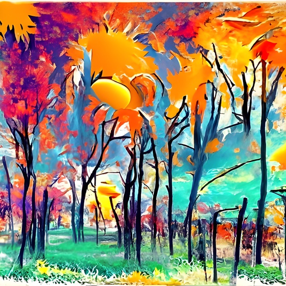 Where would you find a painting prairie?