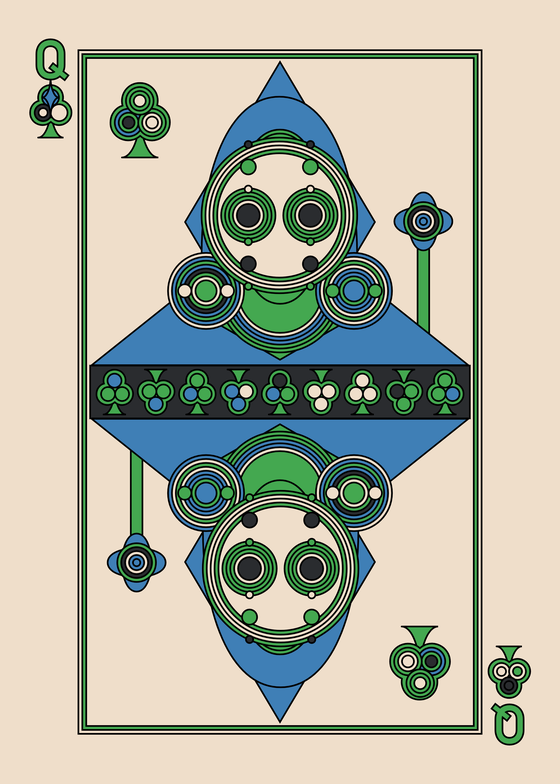 Queen of Clubs Light