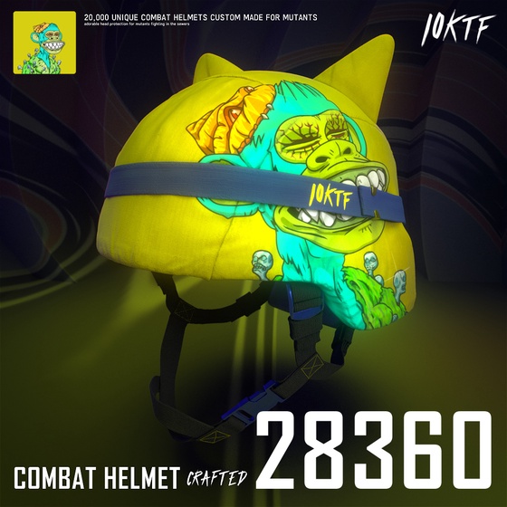 Mutant Combat Helmet #28360