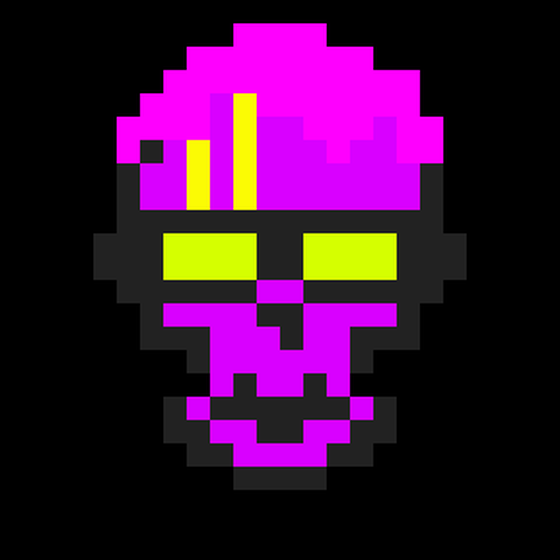 Cyber CryptoSkull #3969