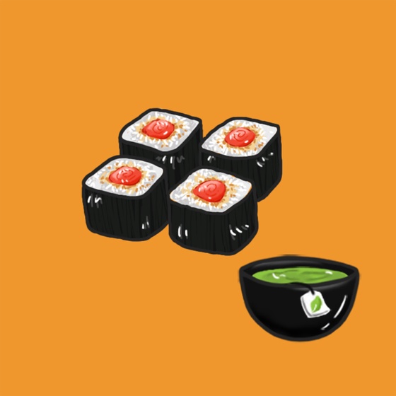 蟹柳壽司卷 Crab Stick Sushi Roll