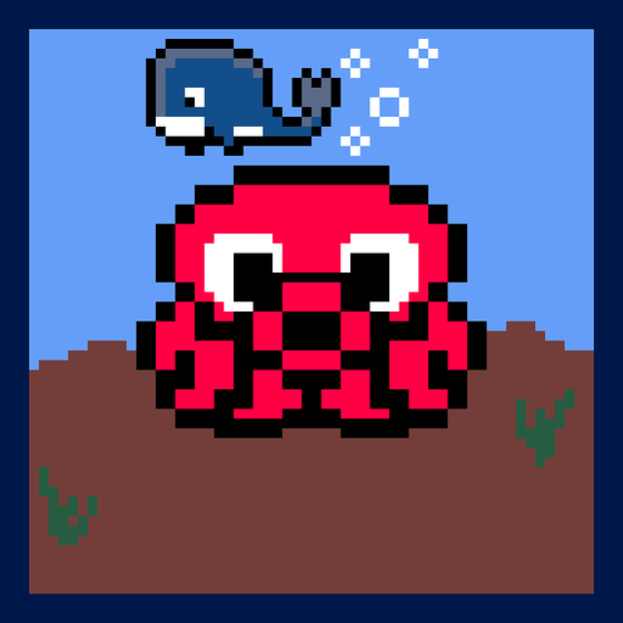 Pixel Squid #1186