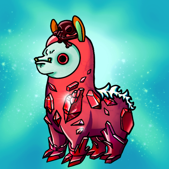 Alien Llama #7143