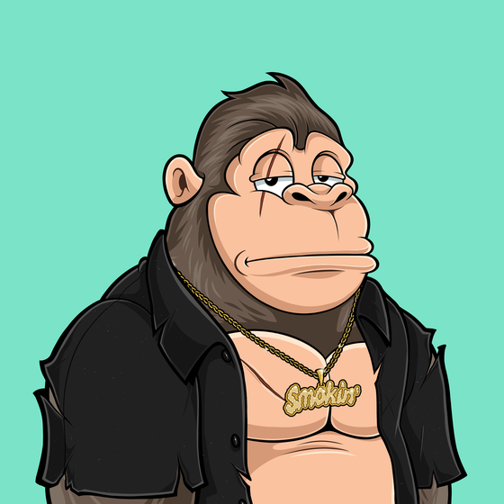 Smokin' Gorilla #6724