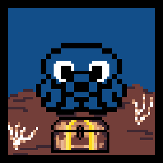 Pixel Squid #986