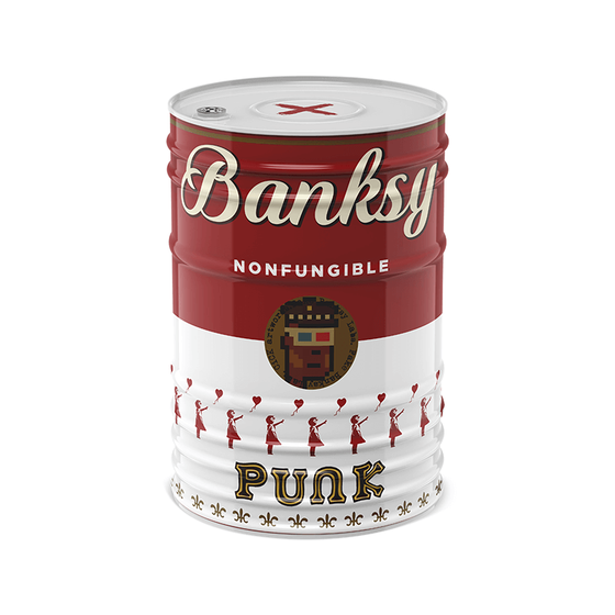 Fake Banksy Punks #129