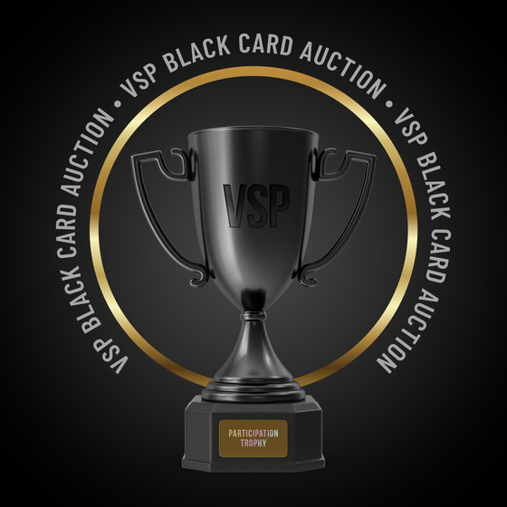 Black Card Participation Trophy #150