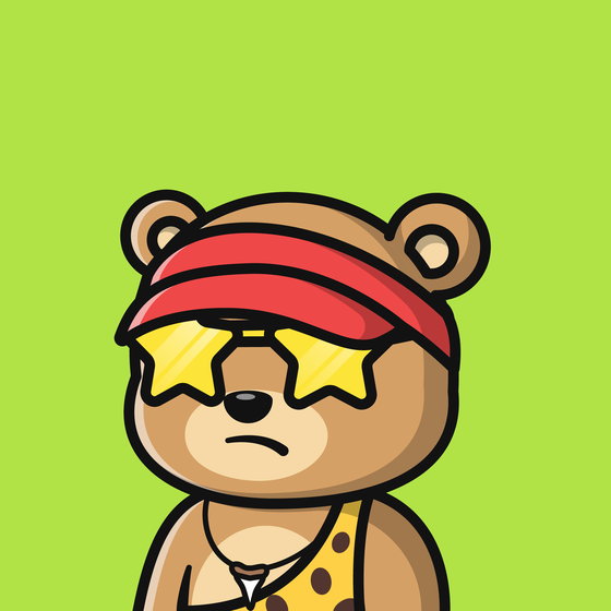 Summer Bear #5187