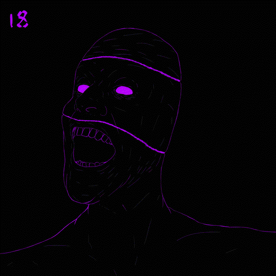 Screaming Man 18