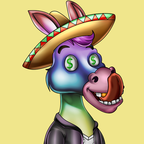 Sombrero Donkey #2085