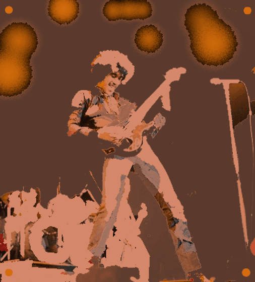 Classic Portraits - Music - Phil Lynott of Thin Lizzy 2 Dynamic Stage