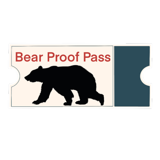 Bear Proof Pass  #5