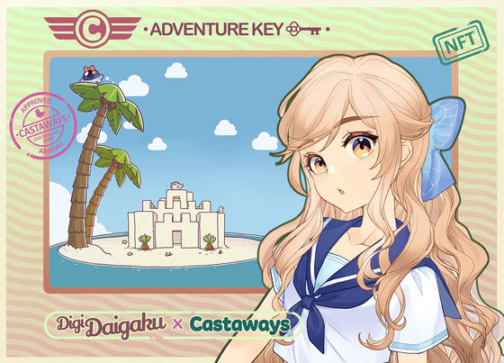 DigiDaigaku Genesis Adventure Key Castaways #1794 - MingYu
