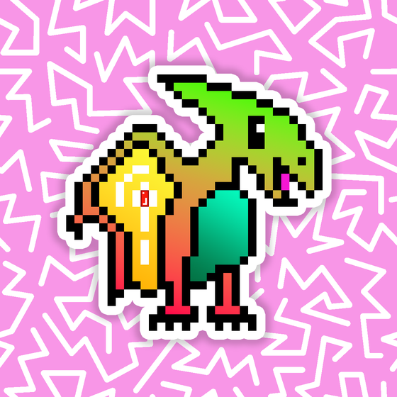PixelSaurus Air #0139 [Rare]