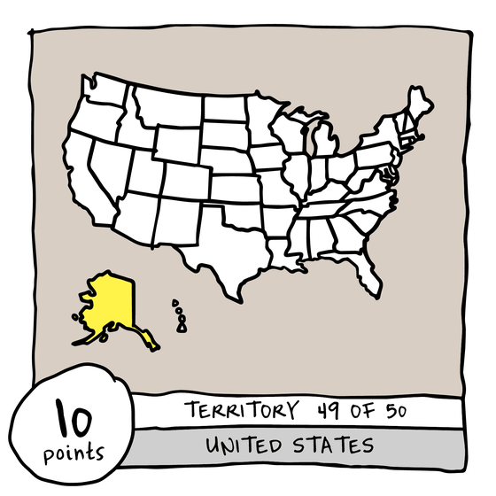 Territory 49/50 - United States (Alaska)