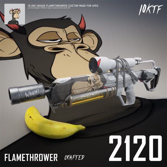 Ape Flamethrower #2120