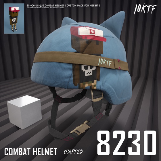 Meebit Combat Helmet #8230