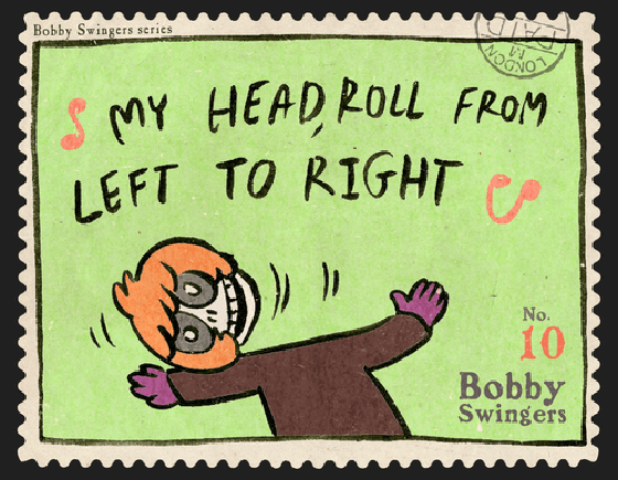 BOBBY ROLL HEAD Stamp