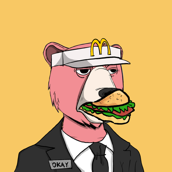 Fast Food Okay Bear #894