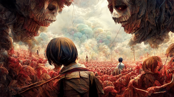 Anime Surreal v1 x Attack On Titan