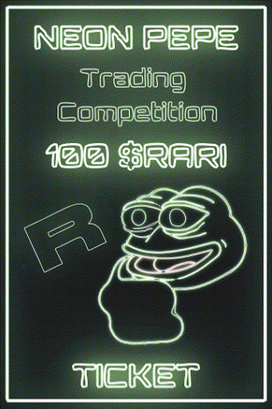 NEON PEPE Trading Competition Ticket