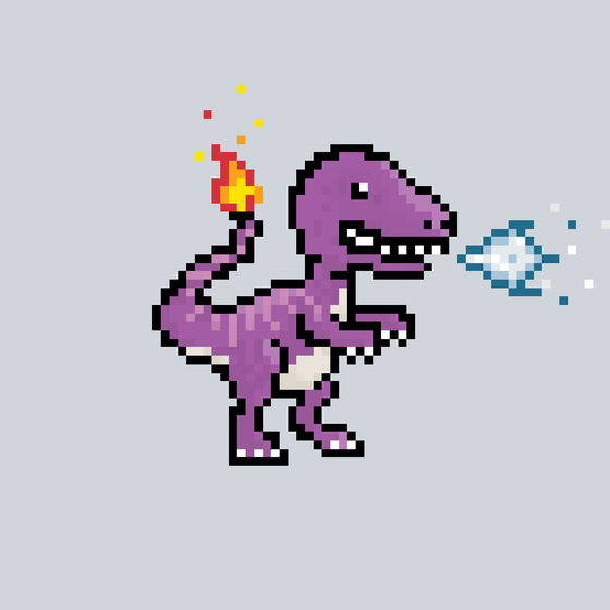 Pixel Rex #1250