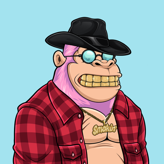 Smokin' Gorilla #4697
