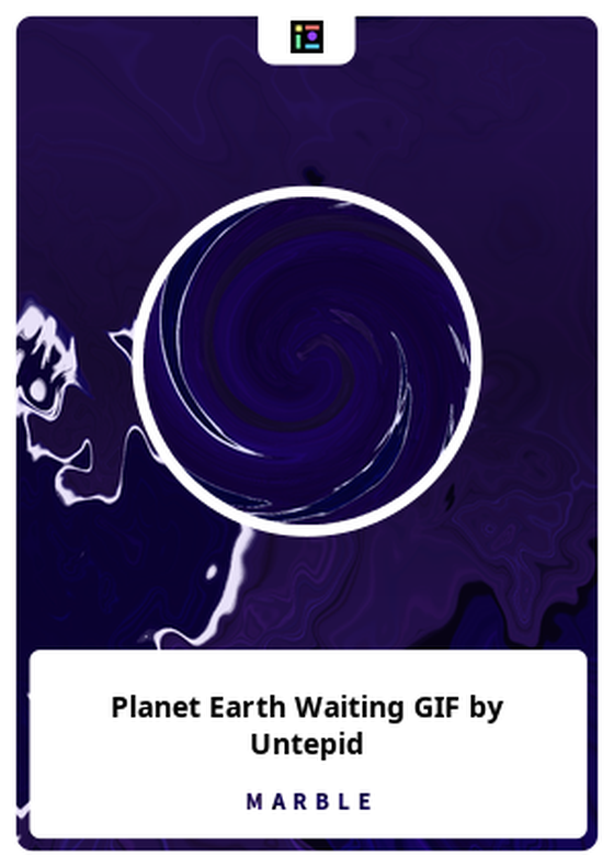 Planet Earth Waiting GIF by Untepid